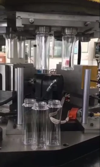 Máquina de moldeo por soplado de plástico completamente automática de alta velocidad IBM Pctg Tritan Sk Botella de agua deportiva Máquina de moldeo por soplado y estiramiento por inyección de plástico de una etapa
