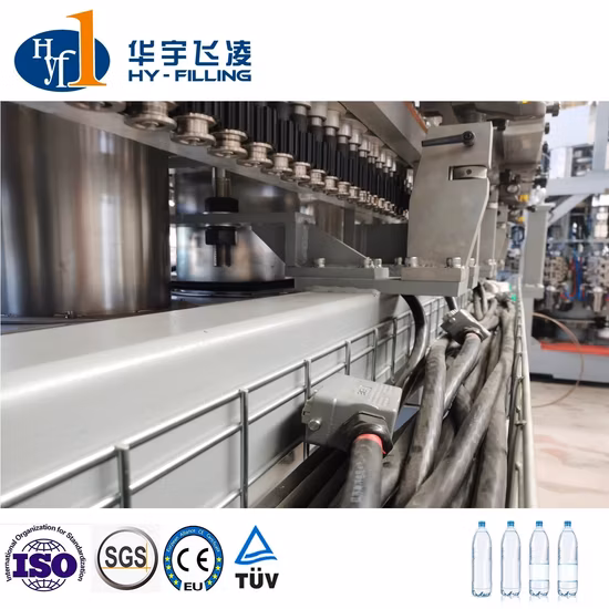 Preforma de plástico para mascotas completamente automática 4 6 8 Llenado de cavidades Botella de aceite de agua Fabricación de contenedores Botella de soplado Estiramiento Molde de soplado Molde de moldeo Máquina de moldeo